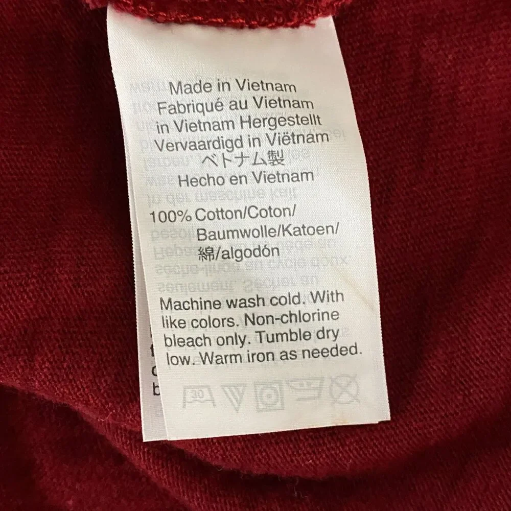 J. Crew Long-sleeve Slub Cotton Tee Men's Size XL
